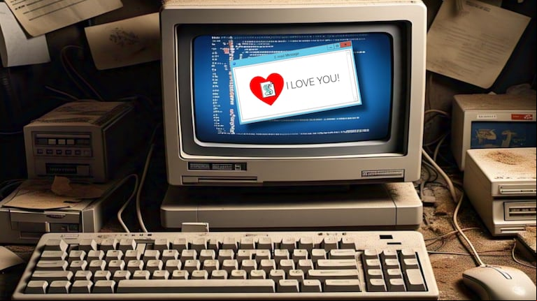 A 25 años del virus ILOVEYOU, el ataque informático que decretó el fin de la inocencia de Internet