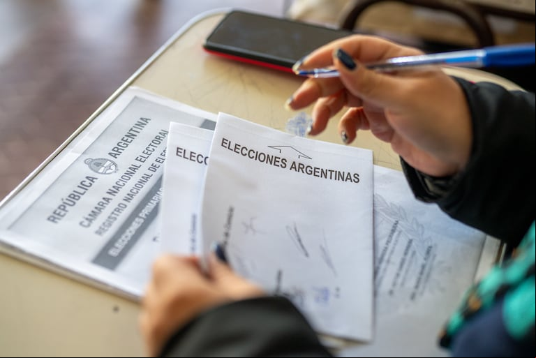 A las 17 de este domingo ya votó el 61,5% del padrón. (Foto: Télam / Natalia Díaz)