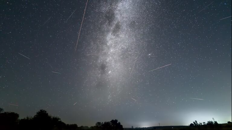 A qué hora se podrá ver la Lluvia de Estrellas Líridas. (Foto AdobeStock)