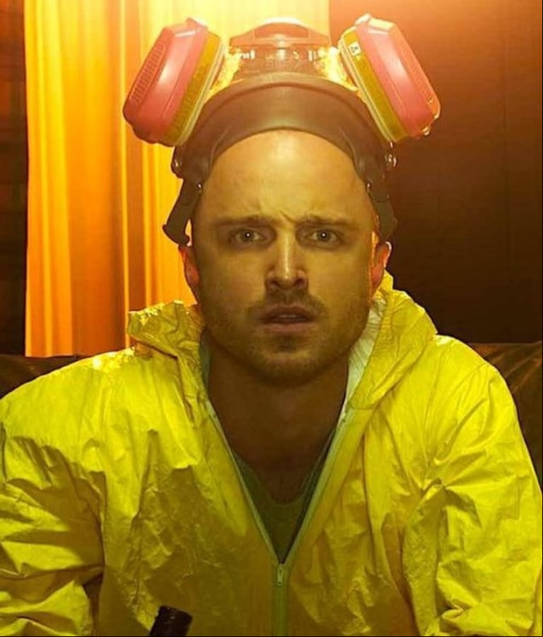 Aaron Paul como Jesse Pinkman en Breaking Bad (Foto: Instagram / aaronpaul)