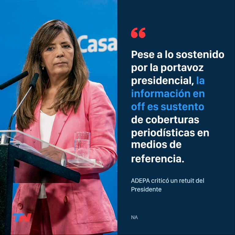 Adepa repudió el retuit de Alberto Fernández que calificó de “vergüenza nacional” al periodismo