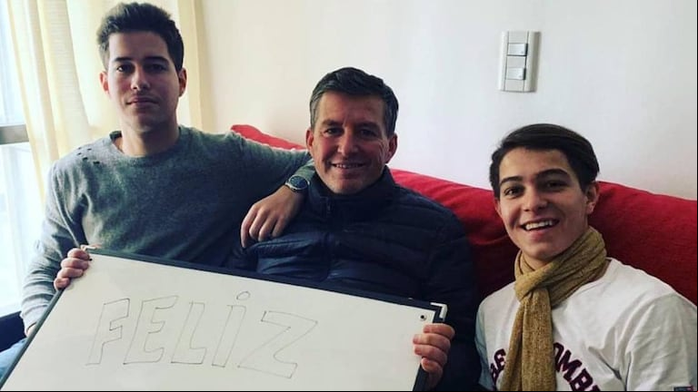 Adrián es papá de dos hijos varones (Foto: Instagram @adrianvitali8034).