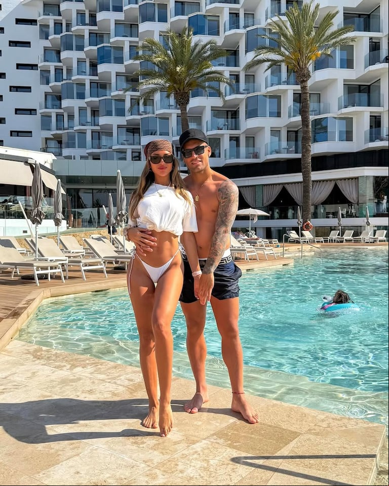 Agus Gandolfo y Lautaro Martínez. (Foto: Instagram/@agus.gandolfo).