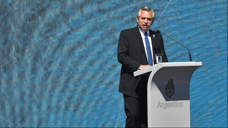 Alberto Fernández calificó de "absurdo" el pedido de Cristina Kirchner. (Foto: Télam).