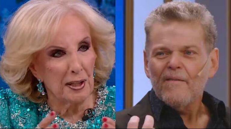 Alfredo Casero visitó a Mirtha Legrand 15 días después de haber recibido el alta médica tras su operación de cadera. (Foto: captura eltrece)