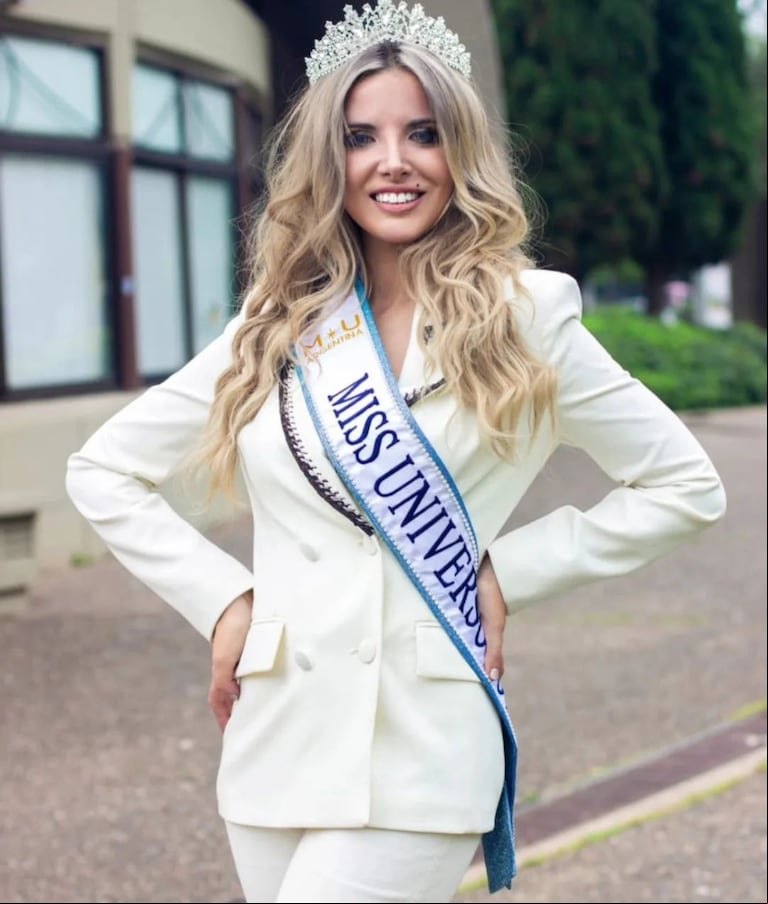 Anabella Cesarini se coronó como Miss Universo Formosa, y competirá en la final nacional el próximo 25 de mayo. (Foto: Instagram/anabellacesarini)