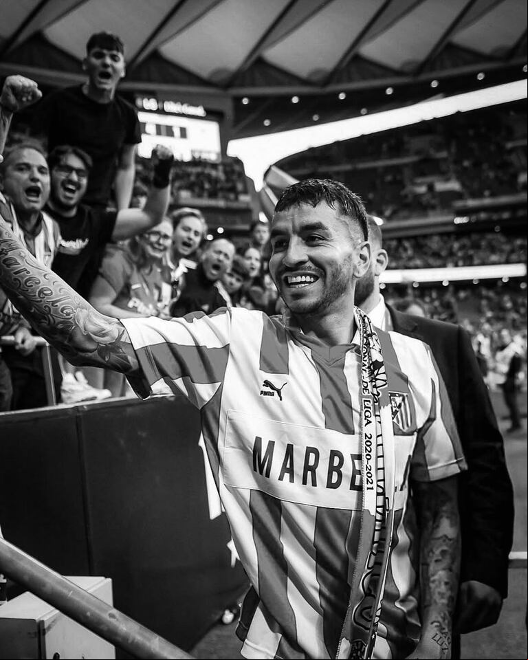 Ángel Correa se despidió del Atlético de Madrid. (Foto: @angelcorrea32 vía Instagram)