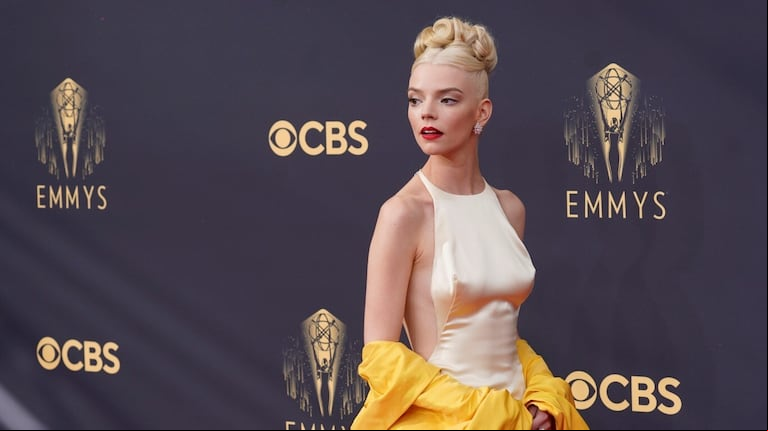Anya Taylor-Joy en la alfombra roja. (Foto: (AP Photo/Chris Pizzello)