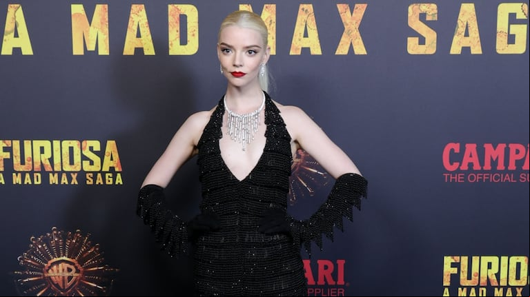 Anya Taylor-Joy fue la gran protagonista del after party de "Furiosa". (Foto: Prensa)
