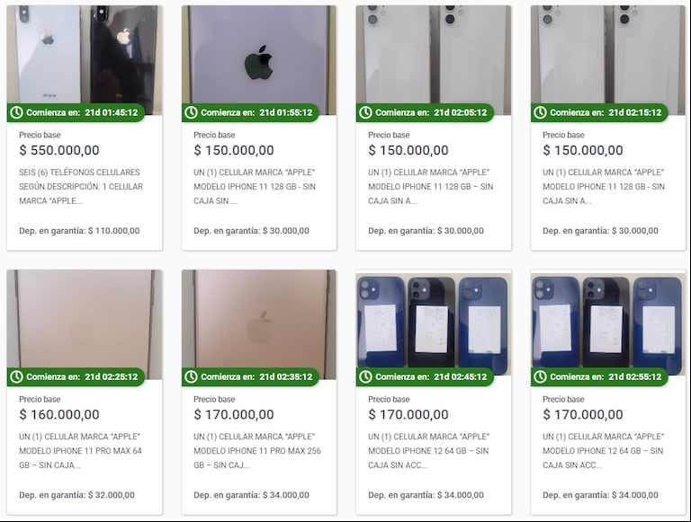 ARCA subasta celulares iPhone desde $150.000: cómo participar y qué modelos se ofrecen