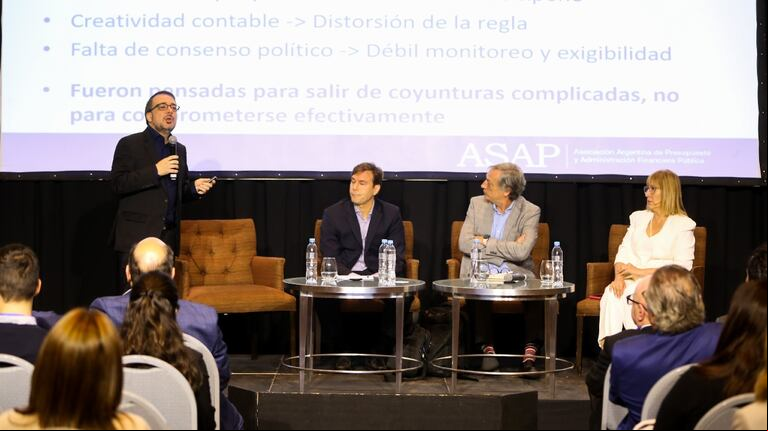 Asociación Argentina de Presupuesto y istración Financiera Pública. (Foto: ASAP)