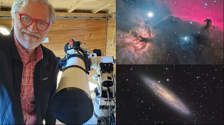 Astrofotografía - Ignacio Díaz Bobillo. (Foto: Gentileza Ignacio Díaz Bobillo)