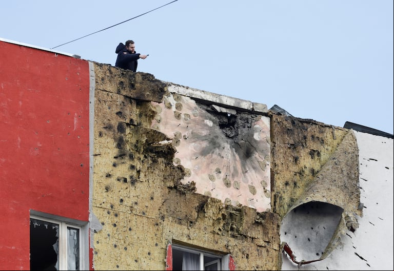 Ataque con drones en Moscú: hay al menos 2 muertos y 14 heridos. (Foto: REUTERS/Stringer).