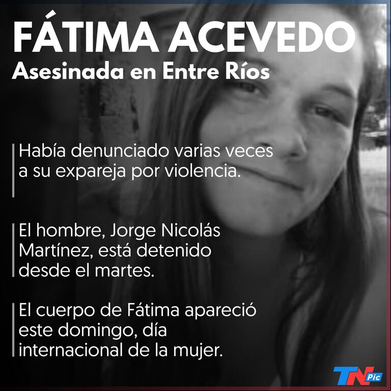 Ataques con ácido, golpes y amenazas: el calvario que vivió Fátima Acevedo antes de ser asesinada