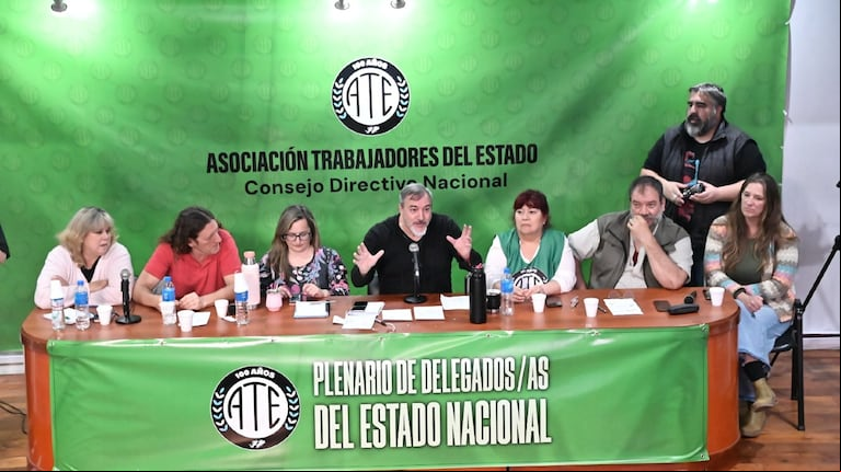 ATE convocó a un paro con movilización, para este jueves (Foto: ATE).