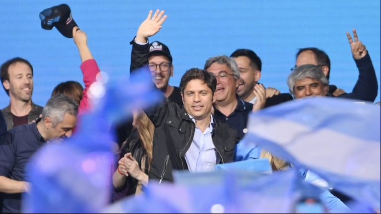 Axel Kicillof reforzó el llamado a la "unidad nacional" de Sergio Massa.(Foto: NA).