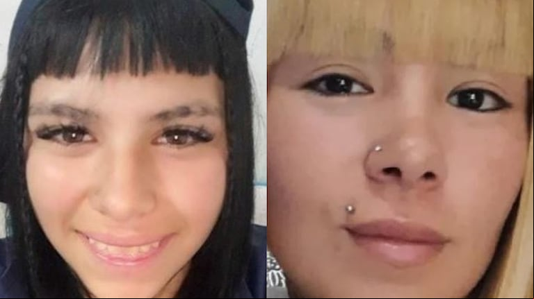 Ayelén Alejandra Benítez Medina - izquierda- y Vanesa Alejandra Lachmañuk -derecha- fueron encontradas asesinadas en el río. (Foto: Facebook / Matanza Duele - La Bonaerense Noticias Policiales)