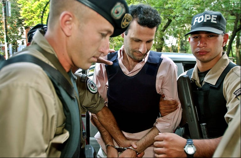 Barakat cuando fue detenido en 2003.