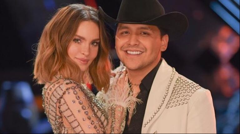Belinda y Christian Nodal. (Foto: Instagram @belindapop)
