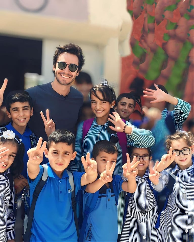 Benjamín Vicuña recordó su viaje a Palestina (Foto: Instagram / benjaminvicunaok)