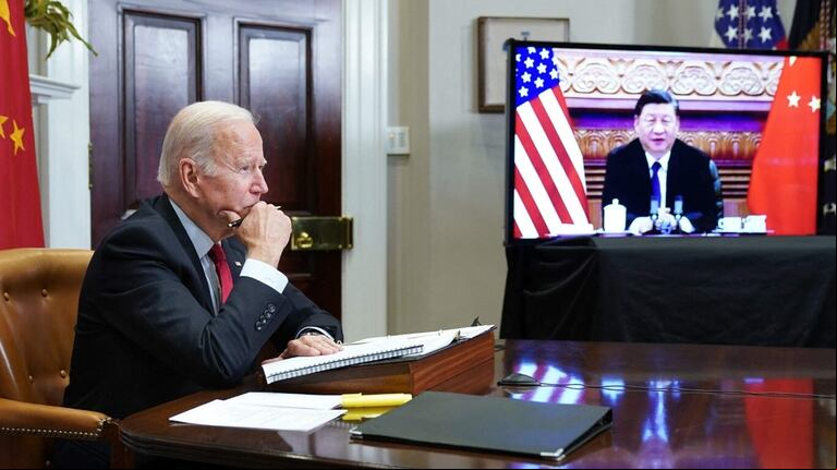 Biden delinea un plan para detener la influencia de China (Foto: Mandel Ngan/AFP)