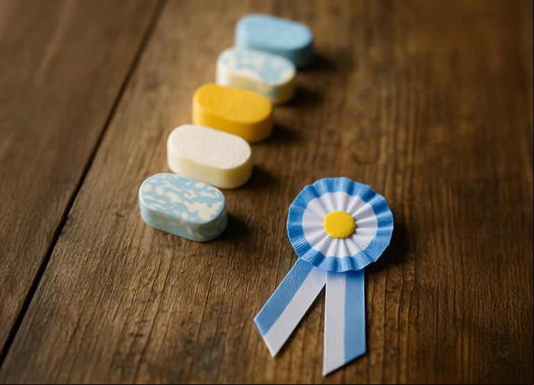 Bombones especiales para celebrar el 25 de Mayo, en PUROCACAO. (Foto: gentileza PUROCACAO).