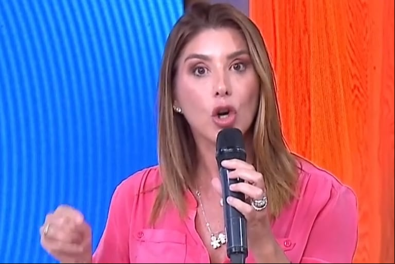 Carla Junqueira, la abogada brasileña que reclama el pago por un trabajo encargado por Ana Rosenfeld en nombre de Wanda Nara. (Foto: Captura Net Tv)