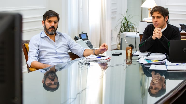 Carlos Bianco es uno de los funcionarios de máxima confianza de Axel Kicillof (Foto: NA - Gobernación - Mariano Sanda).