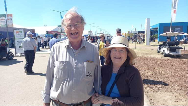 Celso Adrover y Graciela Conti. (Foto: TN).