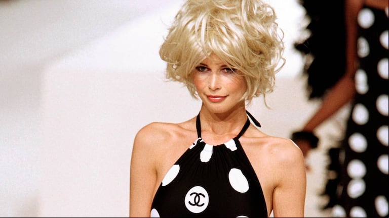 Claudia Schiffer es una de las modelos más importantes de la historia de la moda.