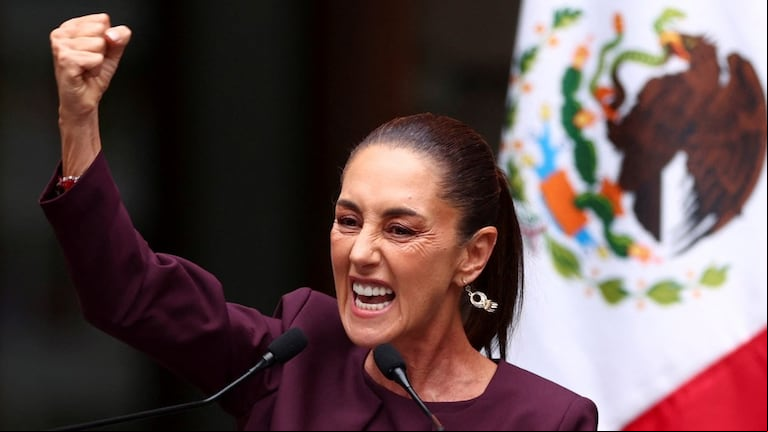 Claudia Sheinbaum, la nueva presidenta mexicana (Foto: Reuters)