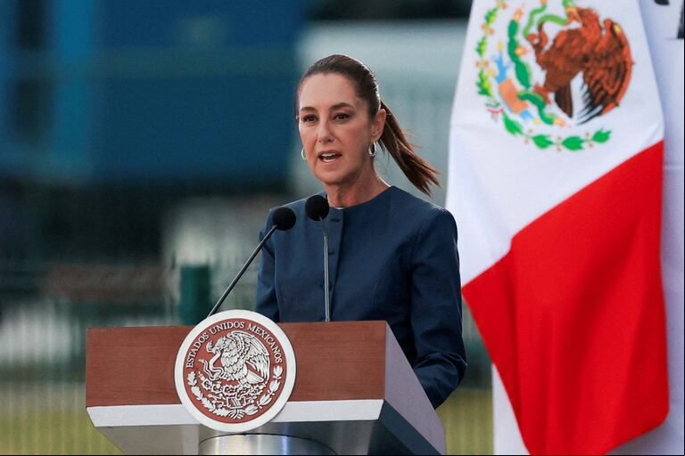Claudia Sheinbaum llamó a una participación masiva en las elecciones de este domingo REUTERS/Raquel Cunha/File Photo