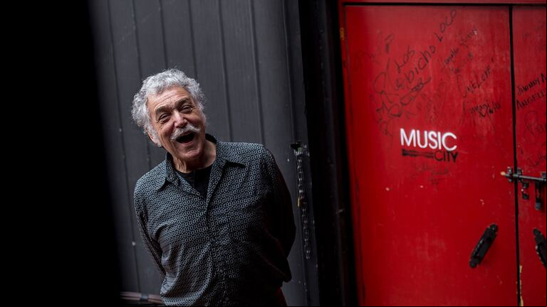 Claudio Parra, uno de los históricos del grupo. AFP