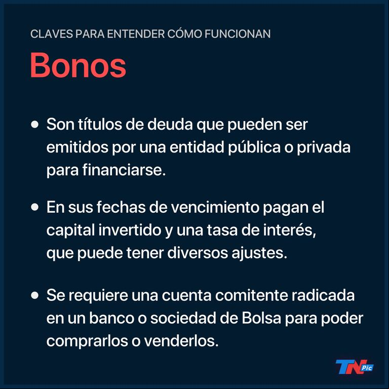 Cómo funcionan los bonos en pesos: tasas y posibilidades de cubrirse contra un salto de inflación o el dólar