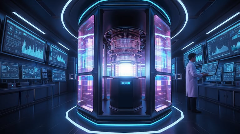 Computación cuántica: de promesas utópicas a la aplicación concreta. (Imagen: GeminiAI).