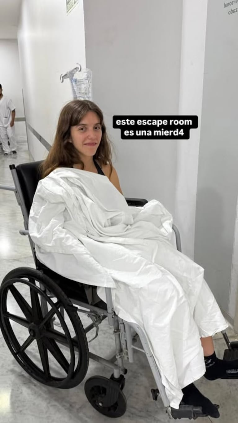 Con su característico humor relato todo lo acontecido (Foto: Instagram / martibenza)