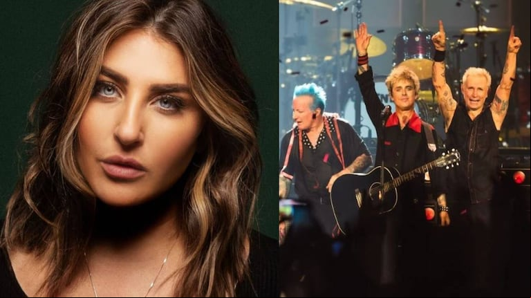 Corinne Merolla nació en Estados Unidos, se crió en Rosario y ahora trabaja con bandas y artistas de renombre. (Foto: instagram/greenday - Soy prensa)