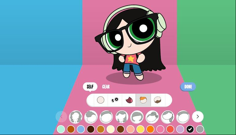 Creá tu propia chica superpoderosa. (Captura: Powerpuffyourself)
