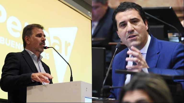Cristian Ritondo y Maximiliano Abad encabezarán el encuentro del PRO y la UCR bonaerense. (Foto: Prensa PRO/prensa Abad)