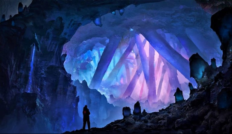 Cueva de los Cristales de Naica, en México. (Foto: gentileza de MXC).