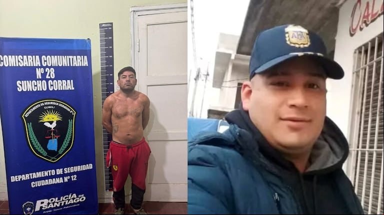 Dairon Adrián Alfonzo Barrionuevo -izquierda- es el principal sospechoso por el crimen de Sergio Daniel Avalos -derecha-. (Foto: gentileza Alejandra Avalos).