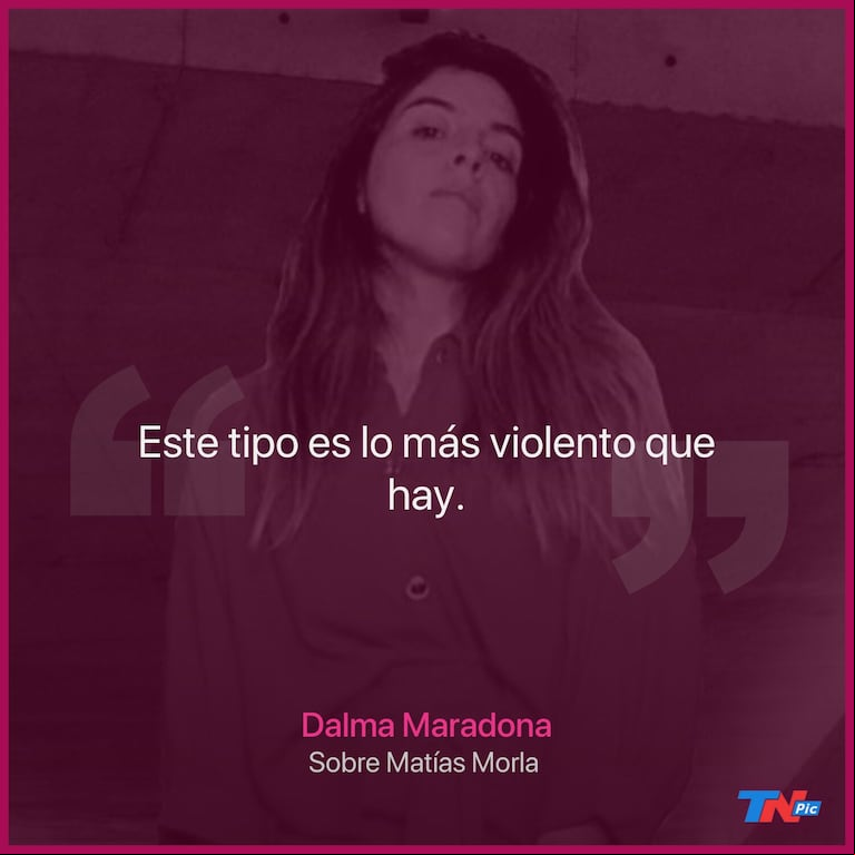 Dalma Maradona volvió a cruzar a Matías Morla: “Este tipo es lo más violento que hay”