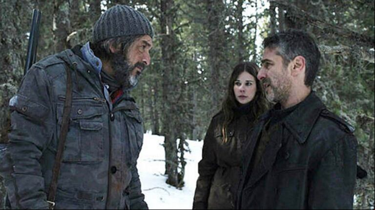 Darín y Sbaraglia, en Nieve Negra. Foto: Prensa.