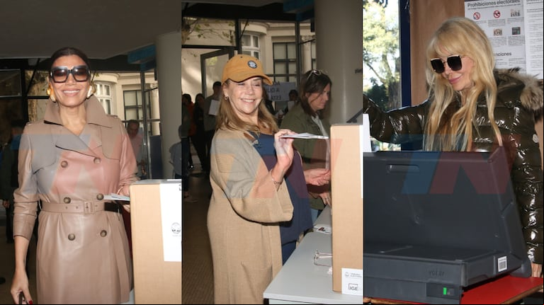 De Graciela Alfano a Flor de la V: así votaron los famosos en las elecciones legislativas de CABA (Fotos: Movilpress)