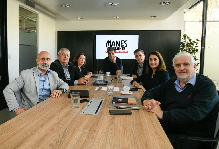 Días atrás, Manes presentó al equipo que lo acompañará. (Foto: Prensa Facundo Manes)