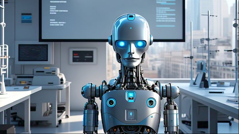 Diccionario TN Tecno: qué es el Test de Turing y por qué es importante en la era de la IA. (Imagen: MetaAI)