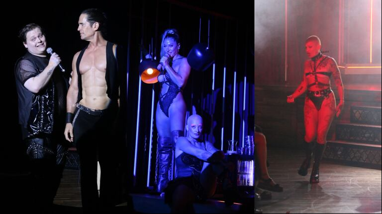 Diego Ramos y Adabel Guerrero comparten el escenario con Furia y Luca Martin en "Sex". (Foto: Movilpress)