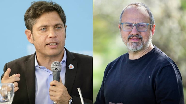 Diego Valenzuela cruzó a Axel Kicillof por la distribución de obras públicas en los municipios de la provincia (Fotos: NA/@dievalen).