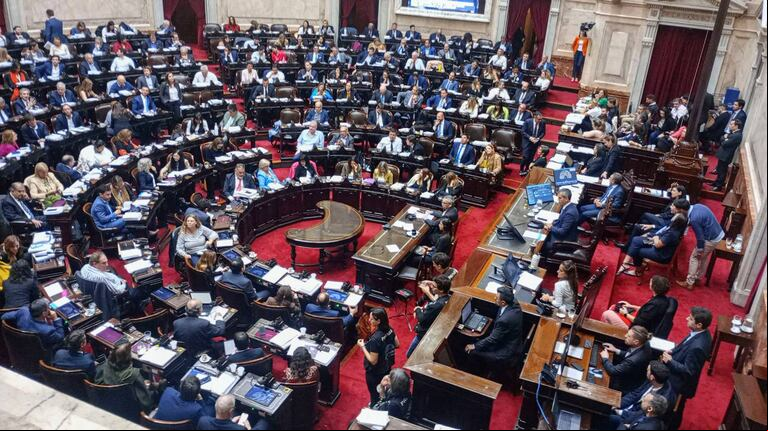 Diputados aprobó la reforma laboral impulsada por el Gobierno (Foto: NA - Juan Vargas).