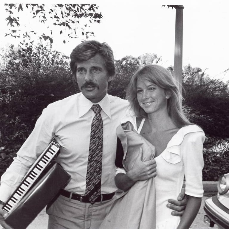Dirk Benedict, junto a su exesposa Toni Hudson (Foto: Instagram/thedirkbenedict).